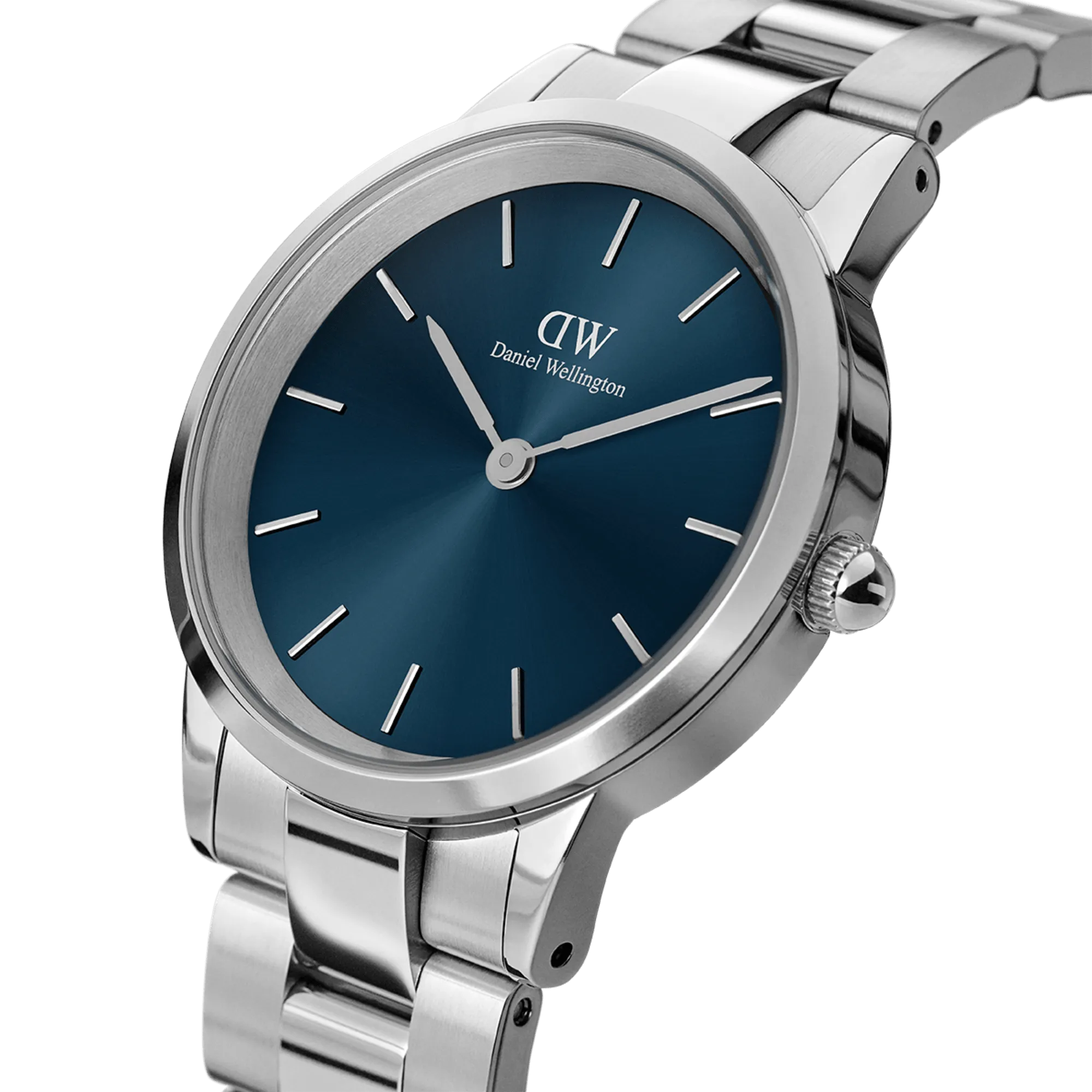 Iconic Link Arctic Silver Daniel Wellington