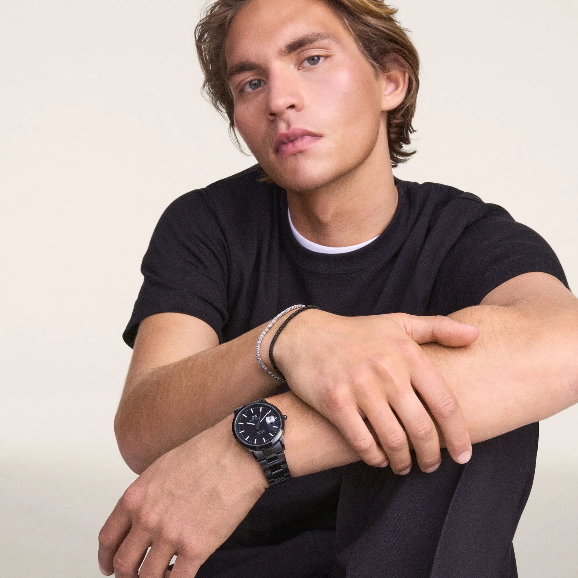 Iconic Link Automatic Black Daniel Wellington