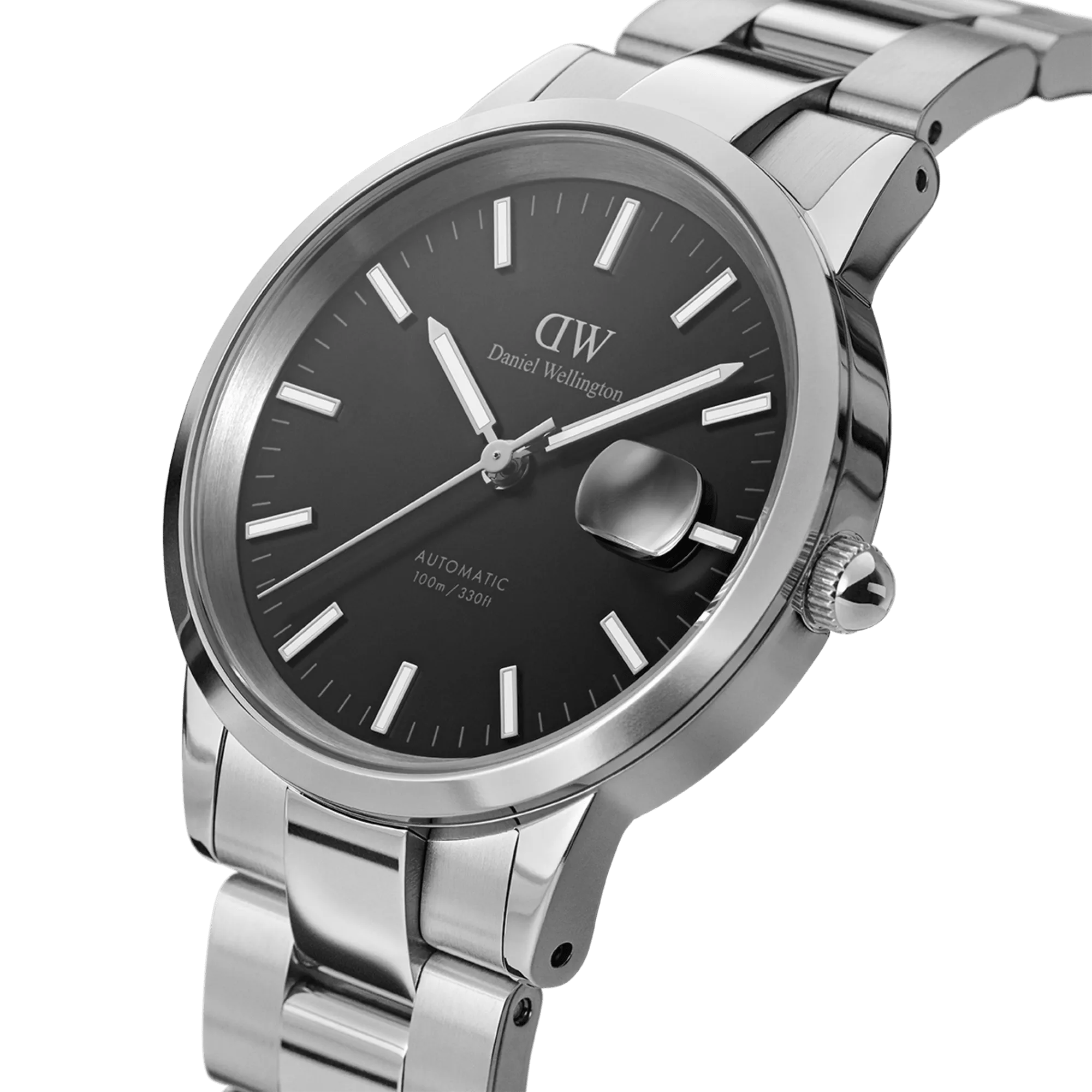 Iconic Link Automatic Silver Daniel Wellington