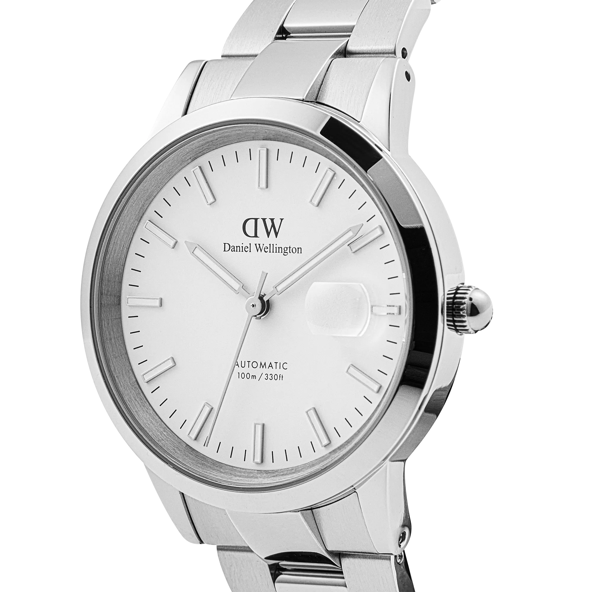 Iconic Link Automatic Silver Daniel Wellington