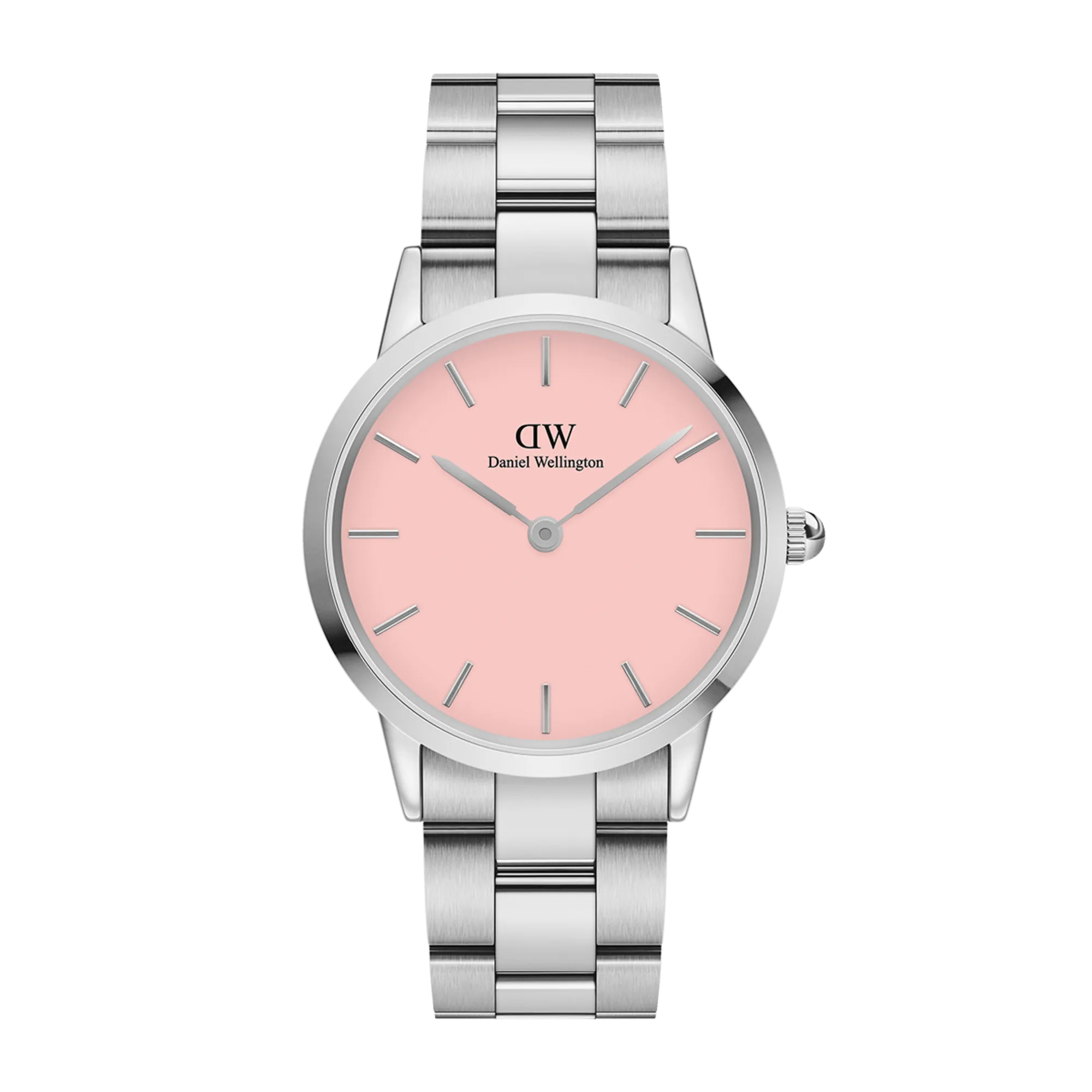 Iconic Link Blush Silver Daniel Wellington
