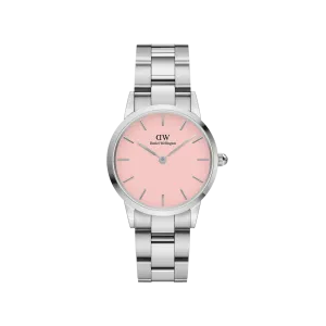 Iconic Link Blush Silver Daniel Wellington