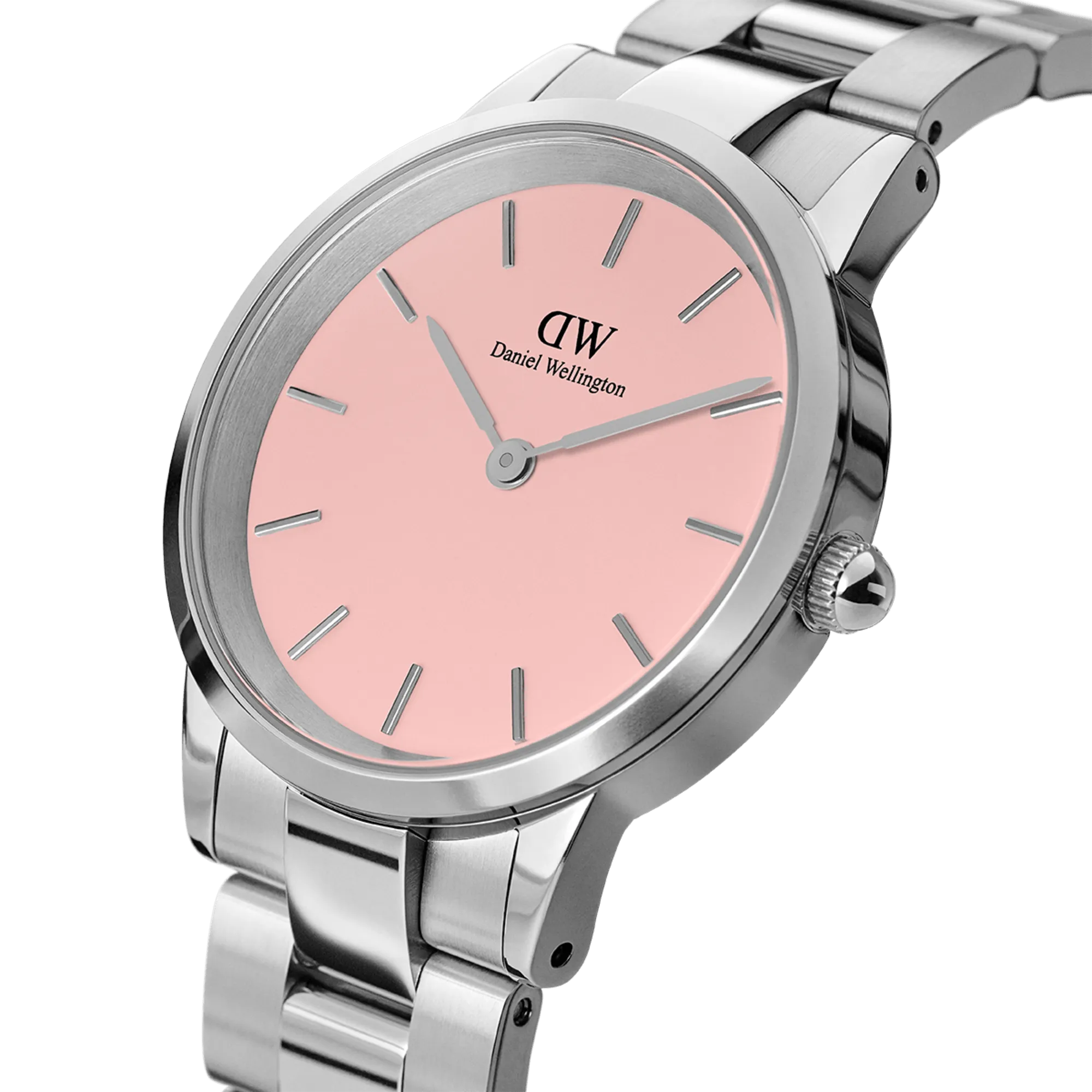 Iconic Link Blush Silver Daniel Wellington