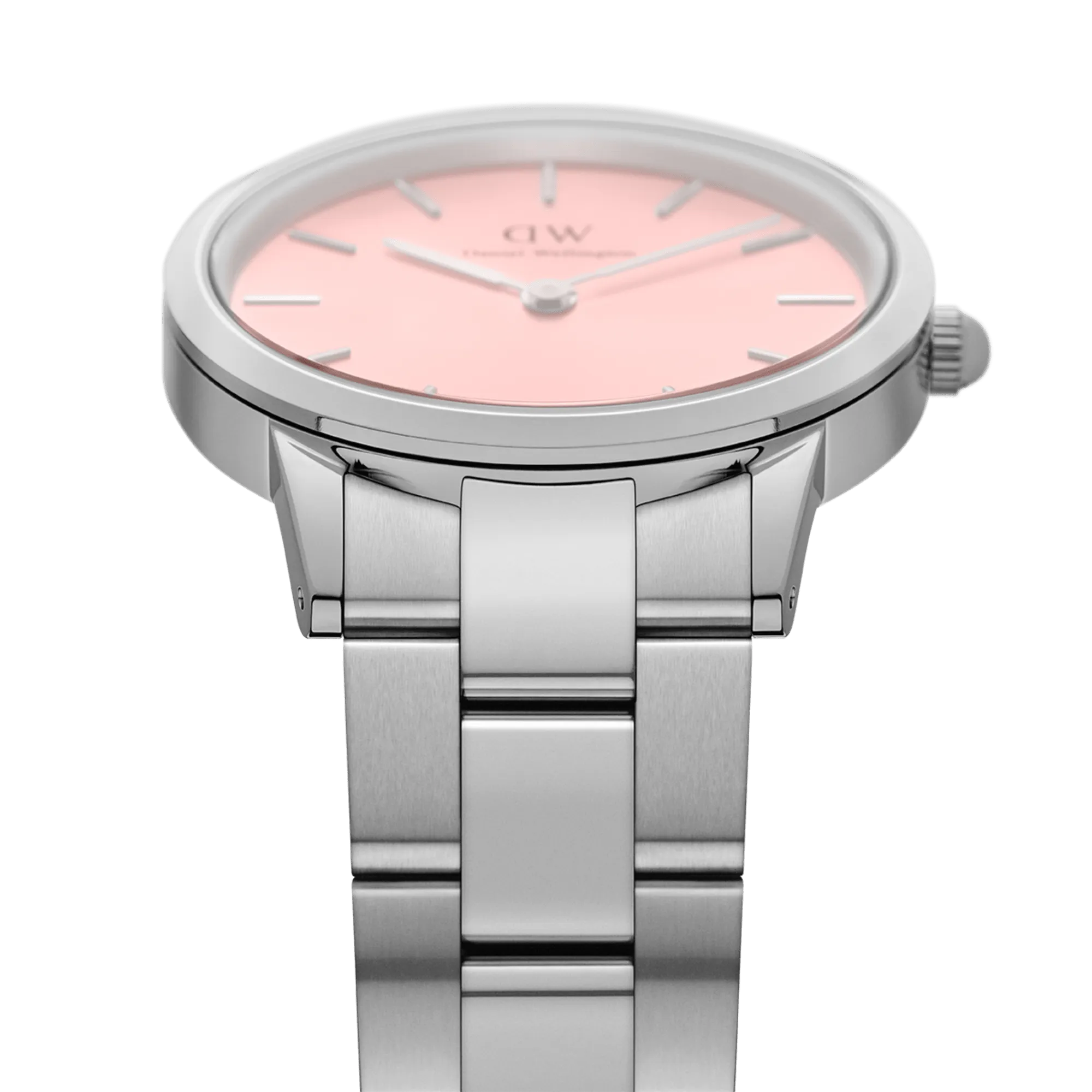 Iconic Link Blush Silver Daniel Wellington