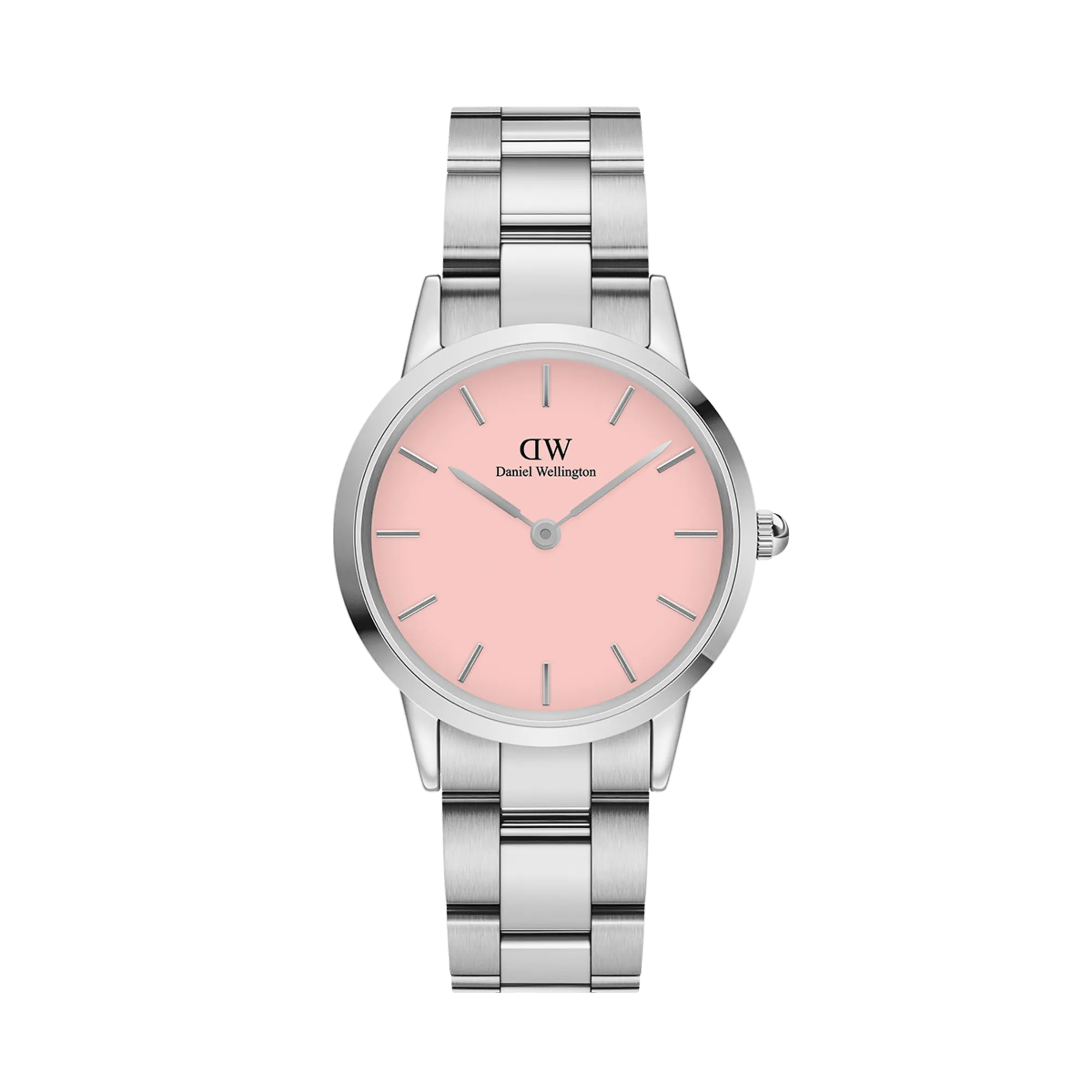 Iconic Link Blush Silver Daniel Wellington