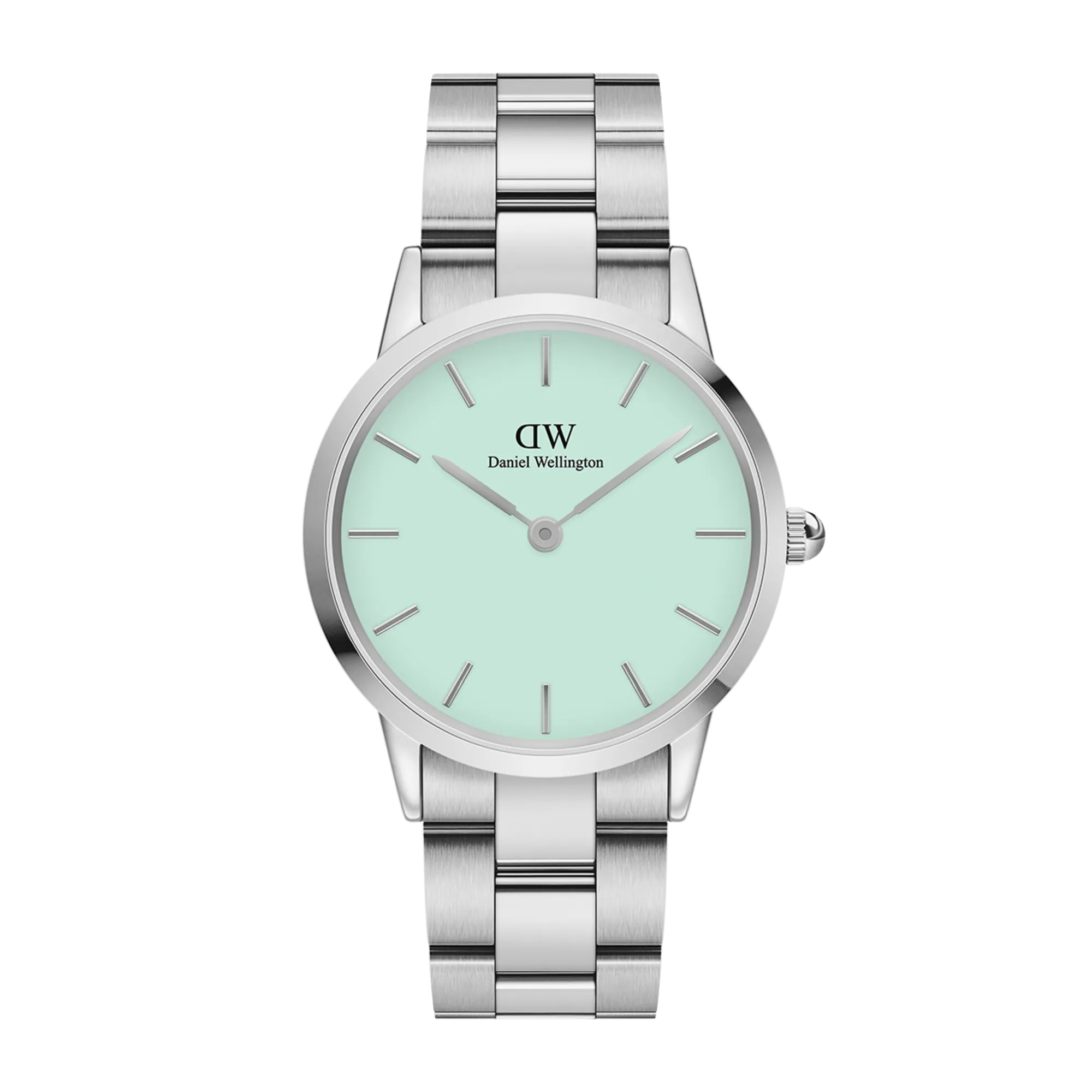 Iconic Link Mint Silver Daniel Wellington