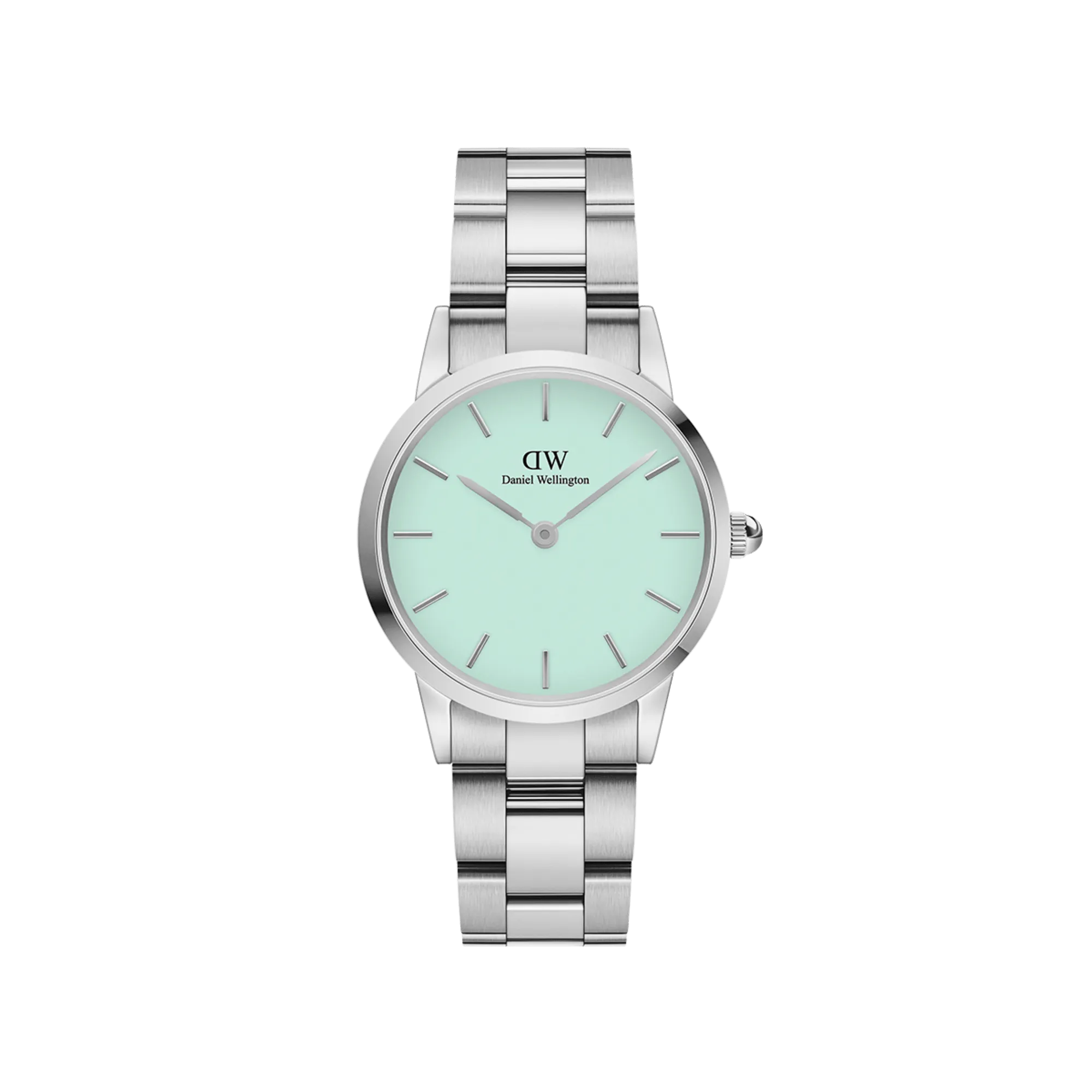 Iconic Link Mint Silver Daniel Wellington