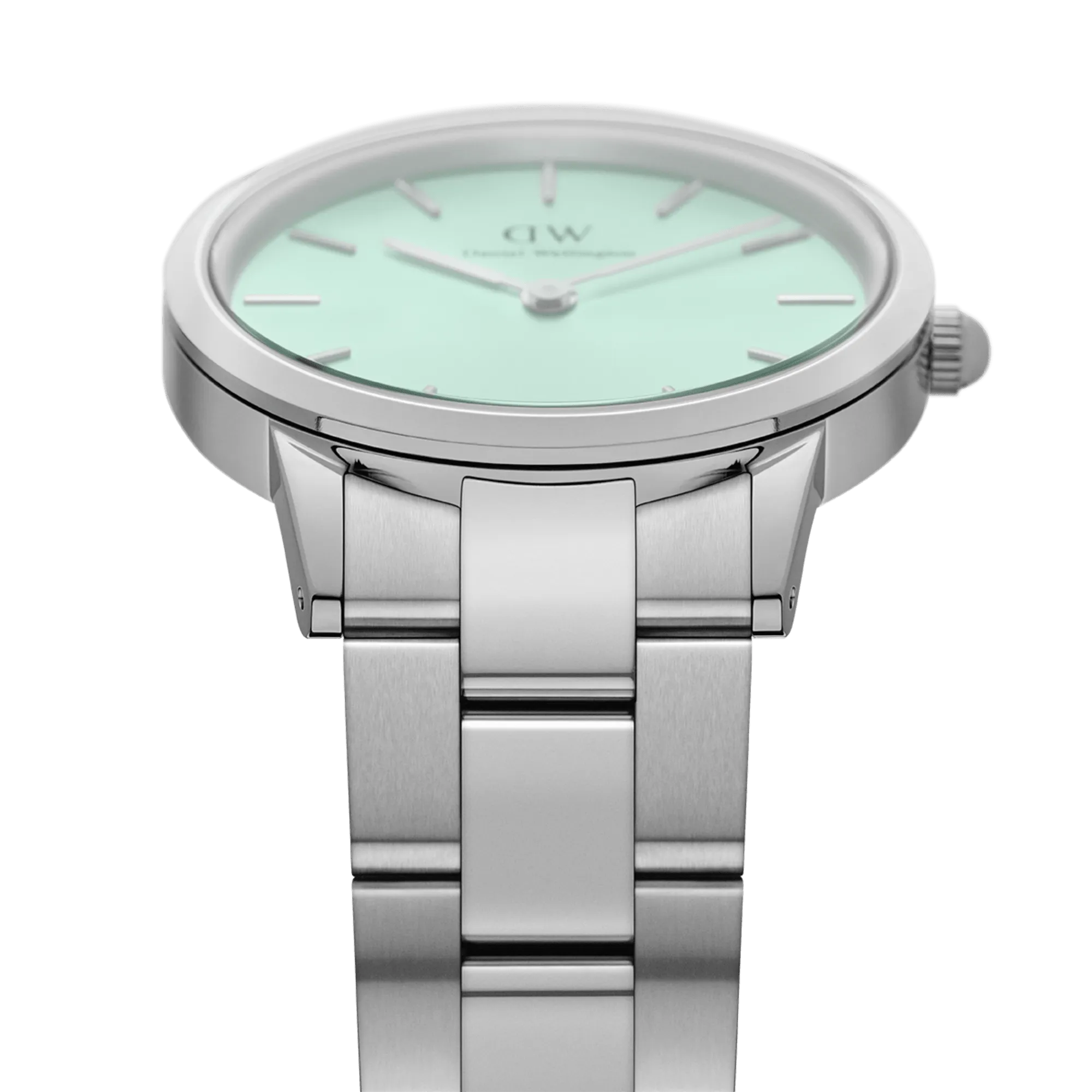 Iconic Link Mint Silver Daniel Wellington
