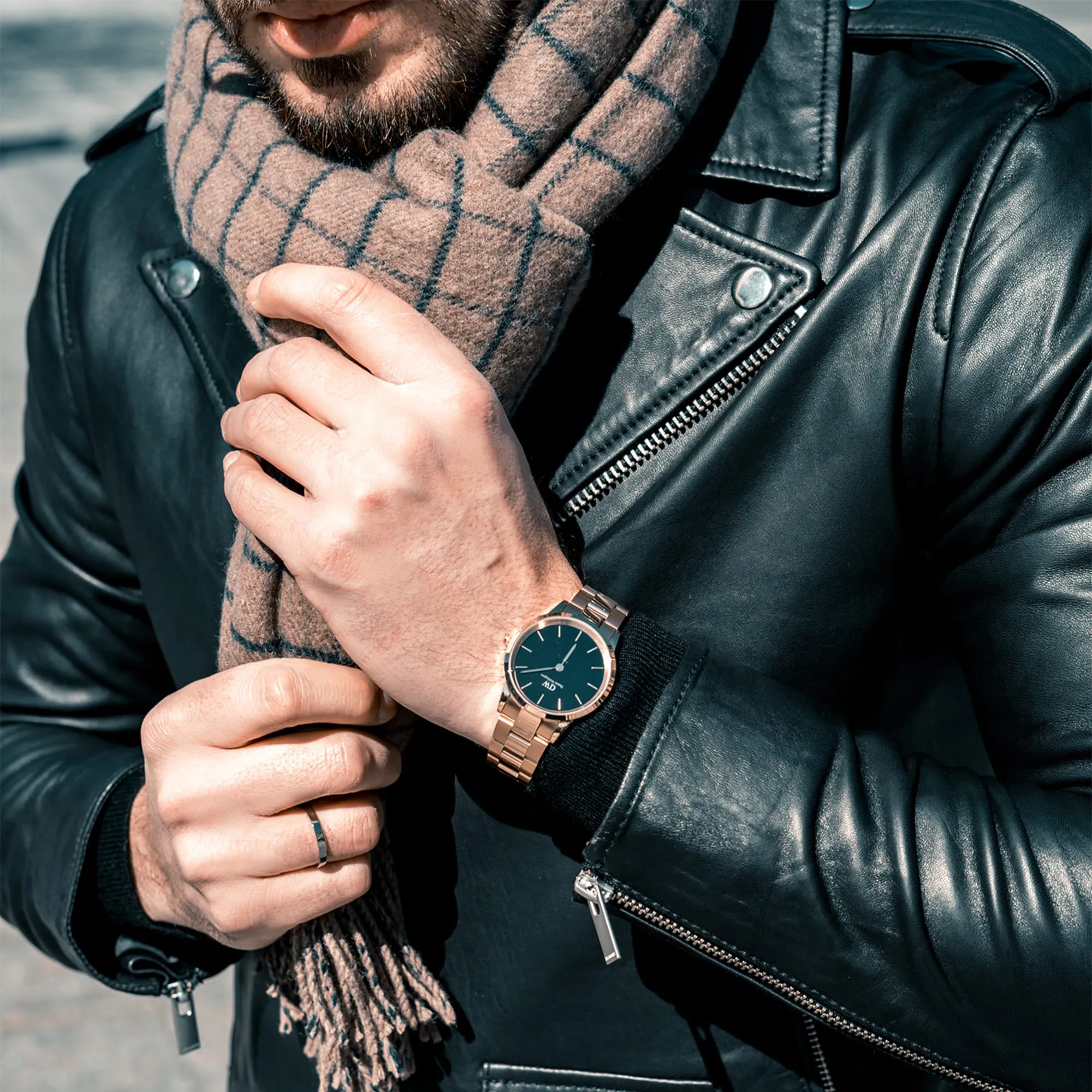 Iconic Link Rose Gold Daniel Wellington