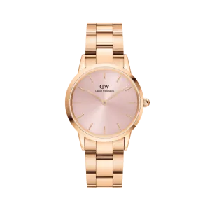 Iconic Link Rose Gold Daniel Wellington