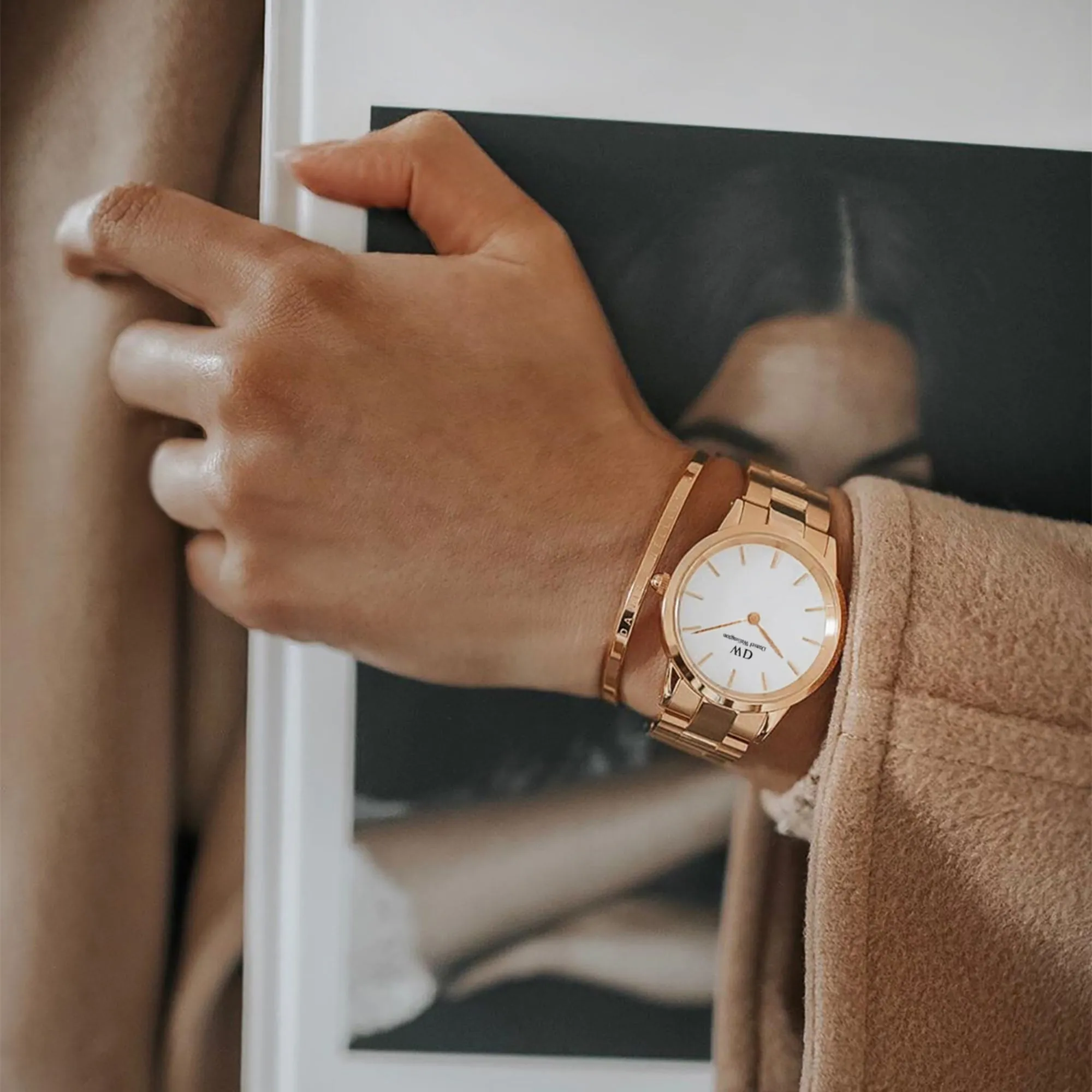 Iconic Link Rose Gold Daniel Wellington