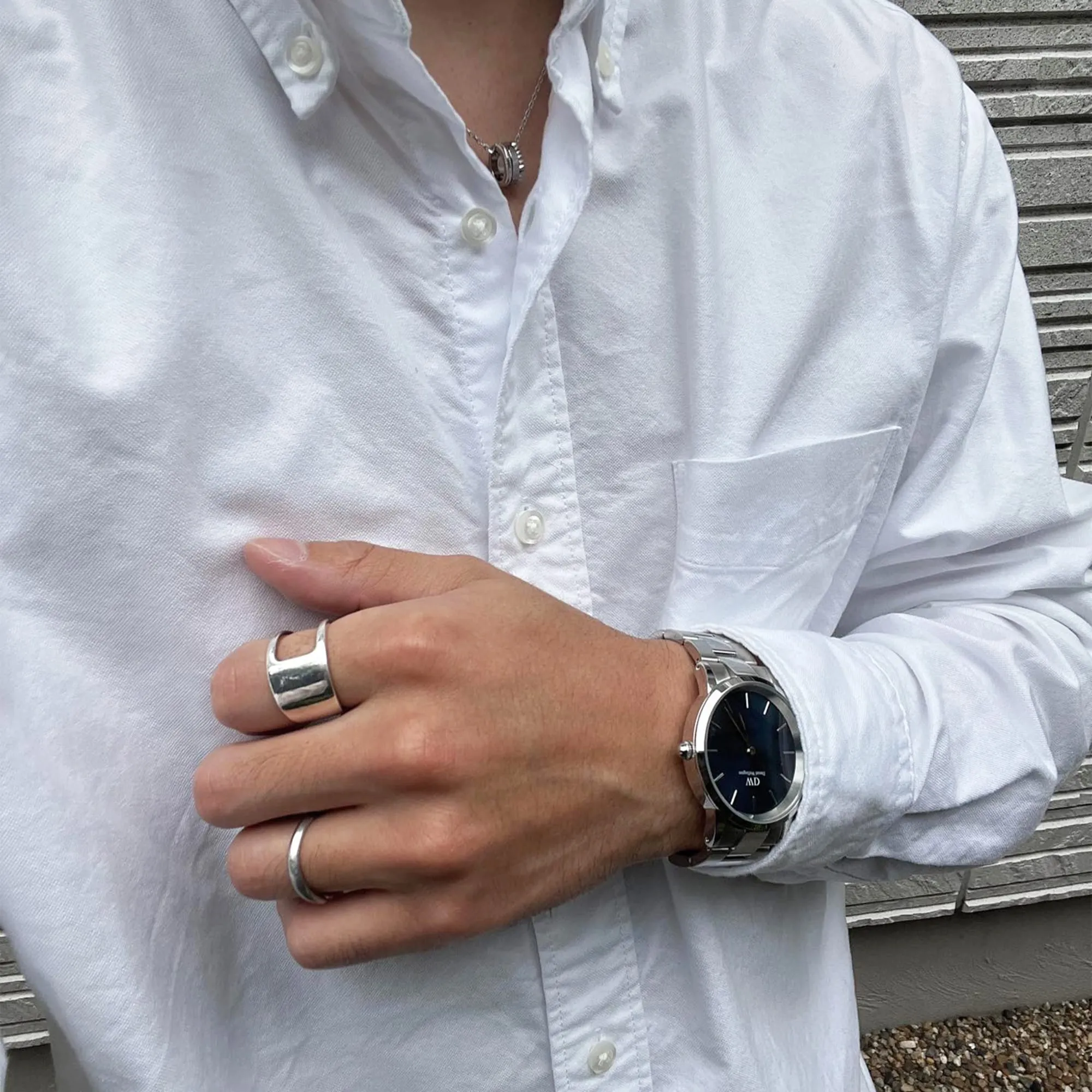 Iconic Link Silver Daniel Wellington