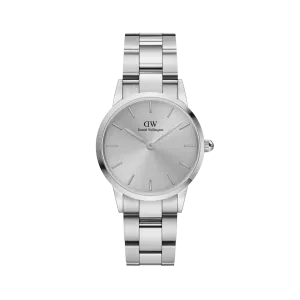 Iconic Link Unitone Silver Daniel Wellington