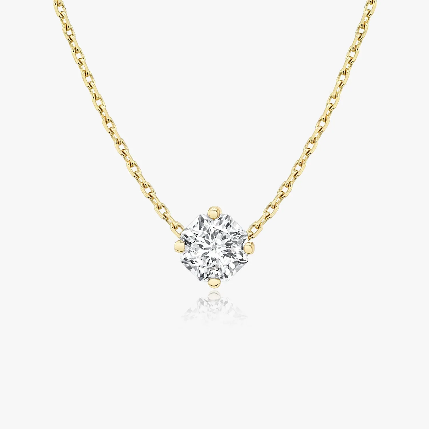 Iconic Octavia 14K Whitegold Necklace w. Lab-Grown Diamonds, 0.75 ct.