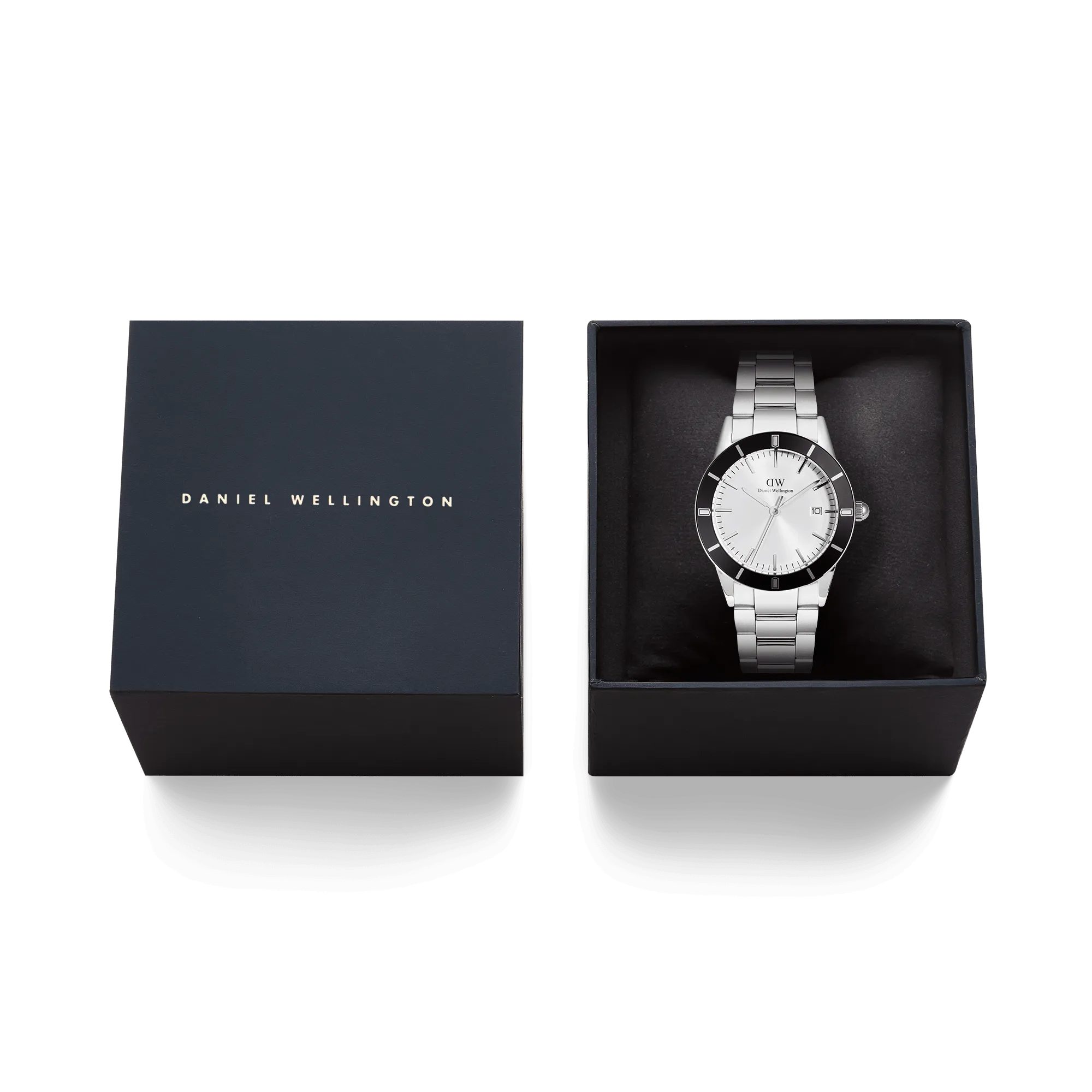 Iconic Paradigma Link Black Bezel Daniel Wellington