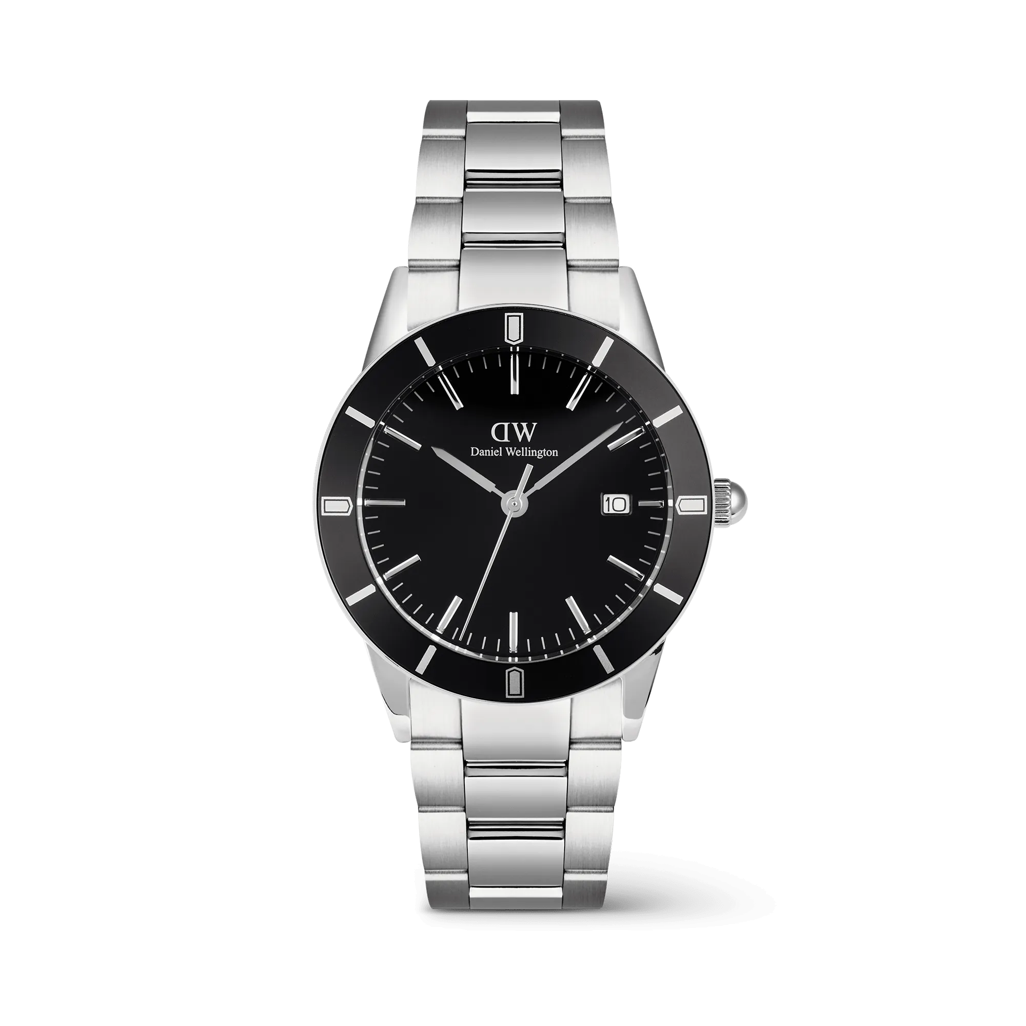 Iconic Paradigma Link Black Enamel Daniel Wellington
