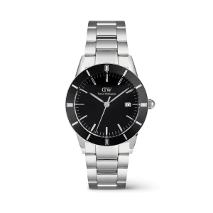 Iconic Paradigma Link Black Enamel Daniel Wellington