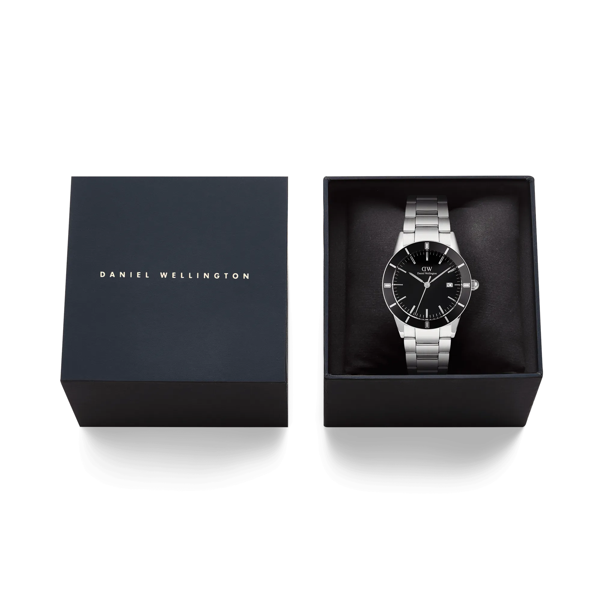 Iconic Paradigma Link Black Enamel Daniel Wellington
