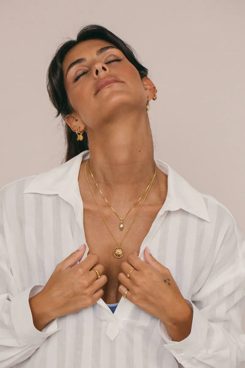 Ilios necklace gold plated Wildthings Collectables