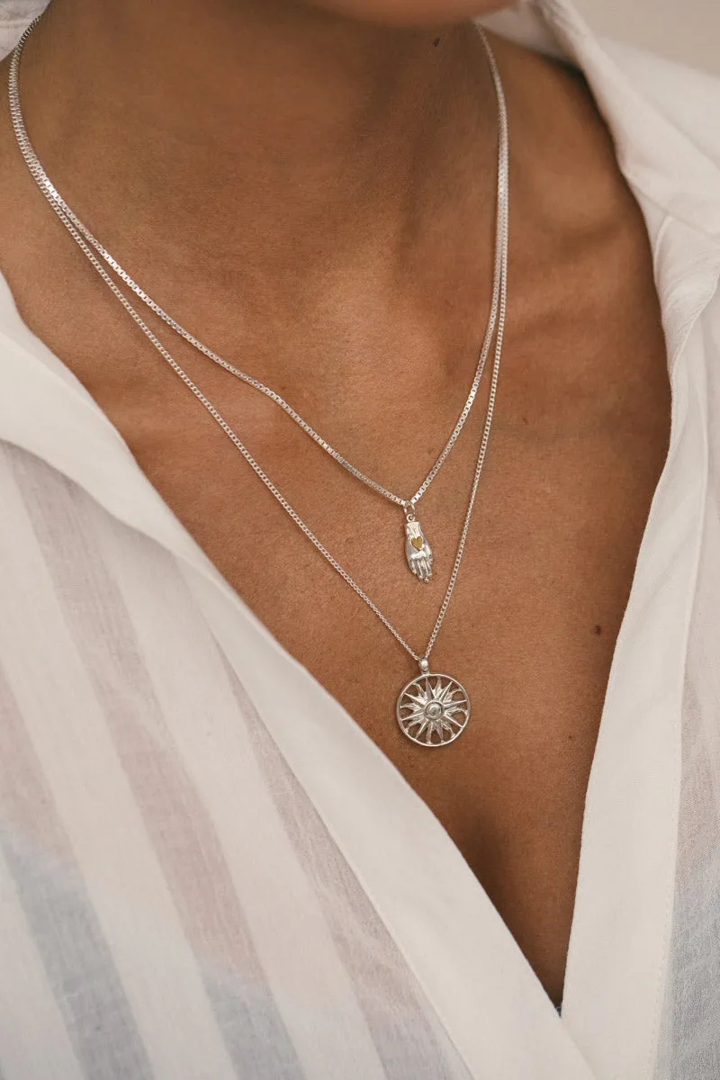 Ilios necklace silver Wildthings Collectables