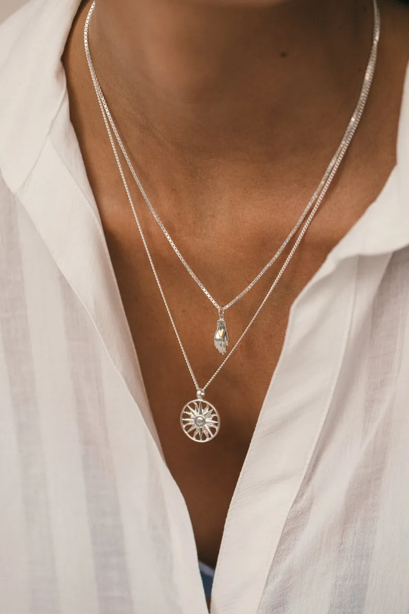 Ilios necklace silver Wildthings Collectables