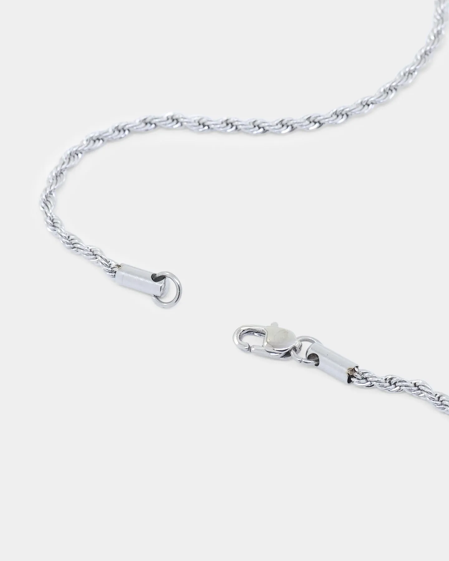 INFRA Tab Pendant Necklace Stainless Steel