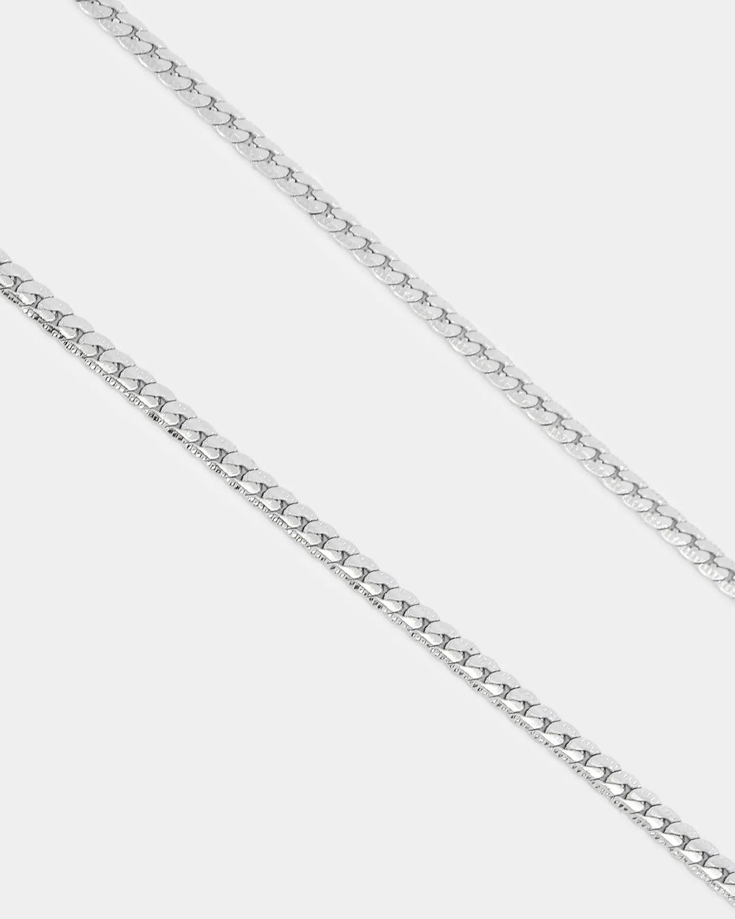 INFRA Textured Curb Chain Stainless Steel