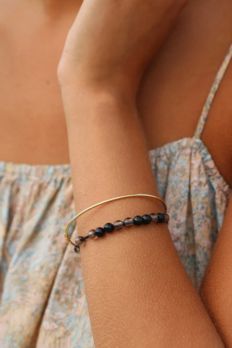 Inner Peace Balance 18K Whitegold Bracelet w. Diamond