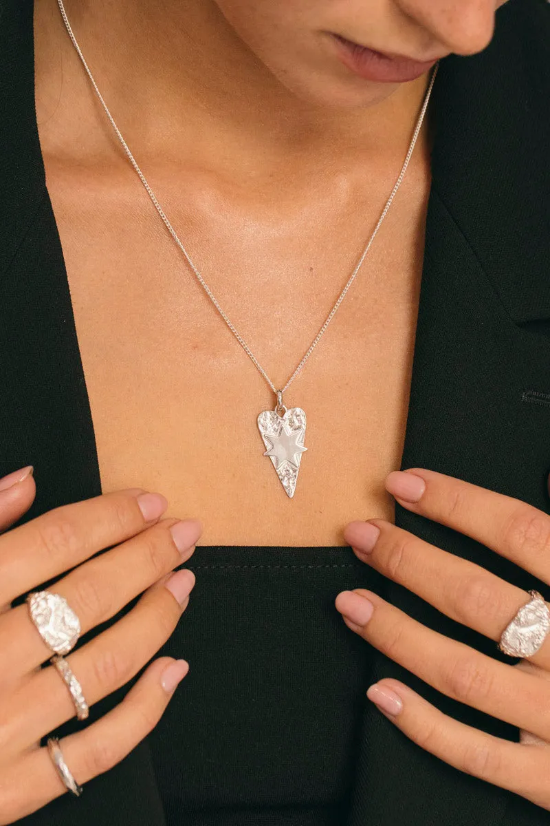 Interstellar Love Necklace Silver Wildthings Collectables