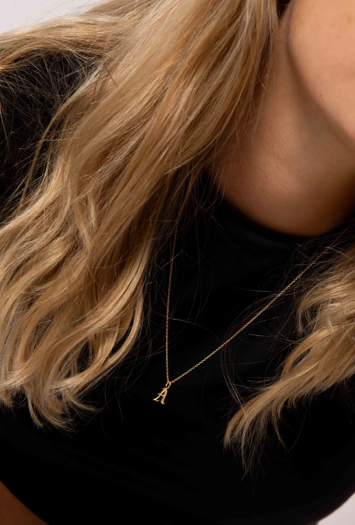 IX A Ice 22K Gold Plated Pendant