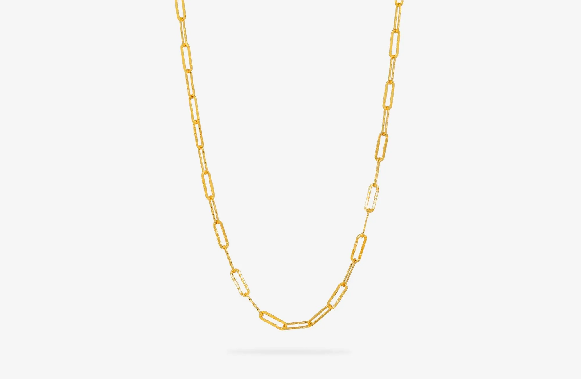 IX Alpha 22K Gold Plated Necklace