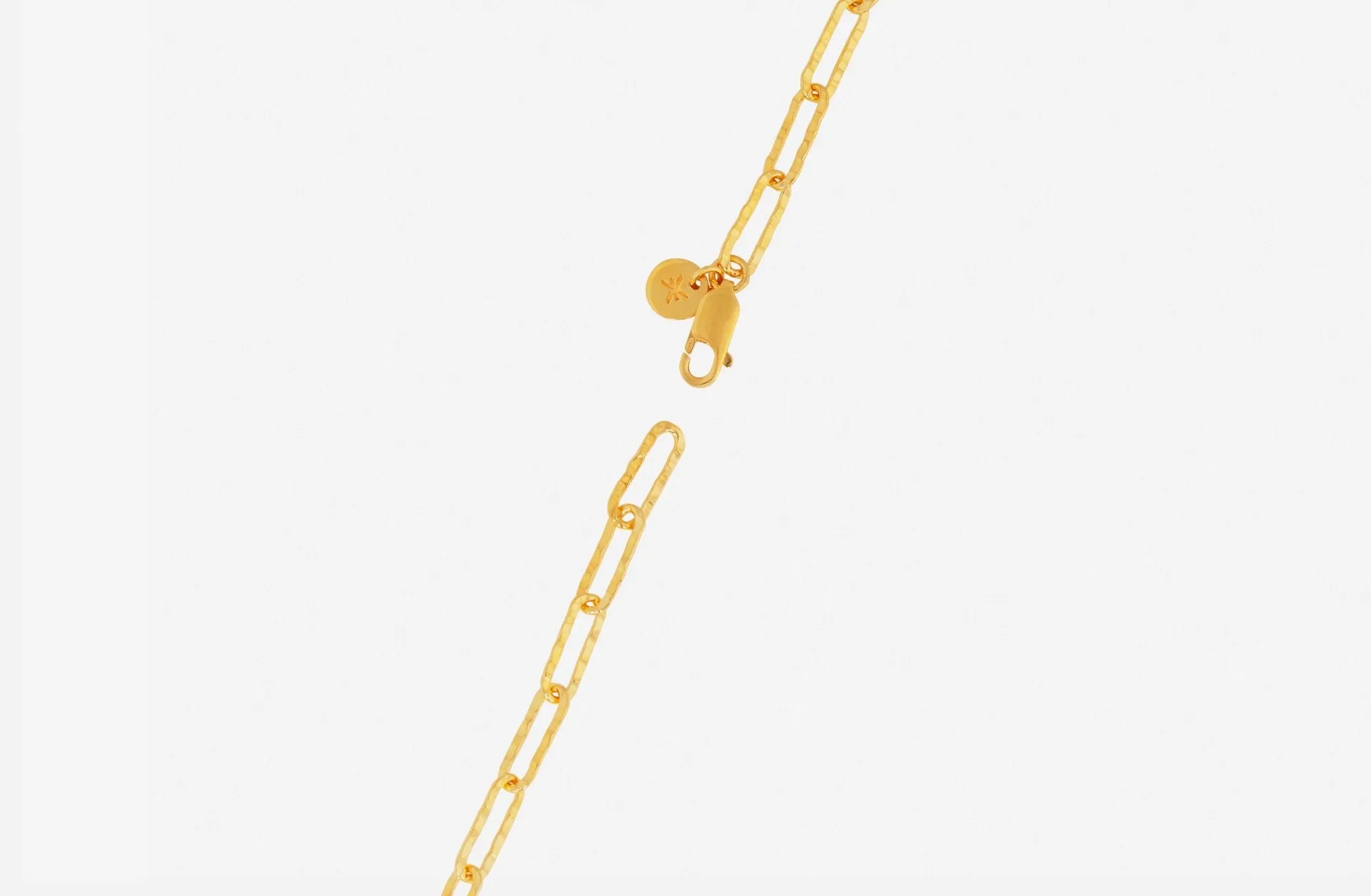 IX Alpha 22K Gold Plated Necklace
