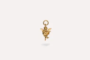 IX Angel Gold Plated Pendant