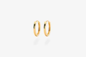 IX Billy Gold Plated Hoop