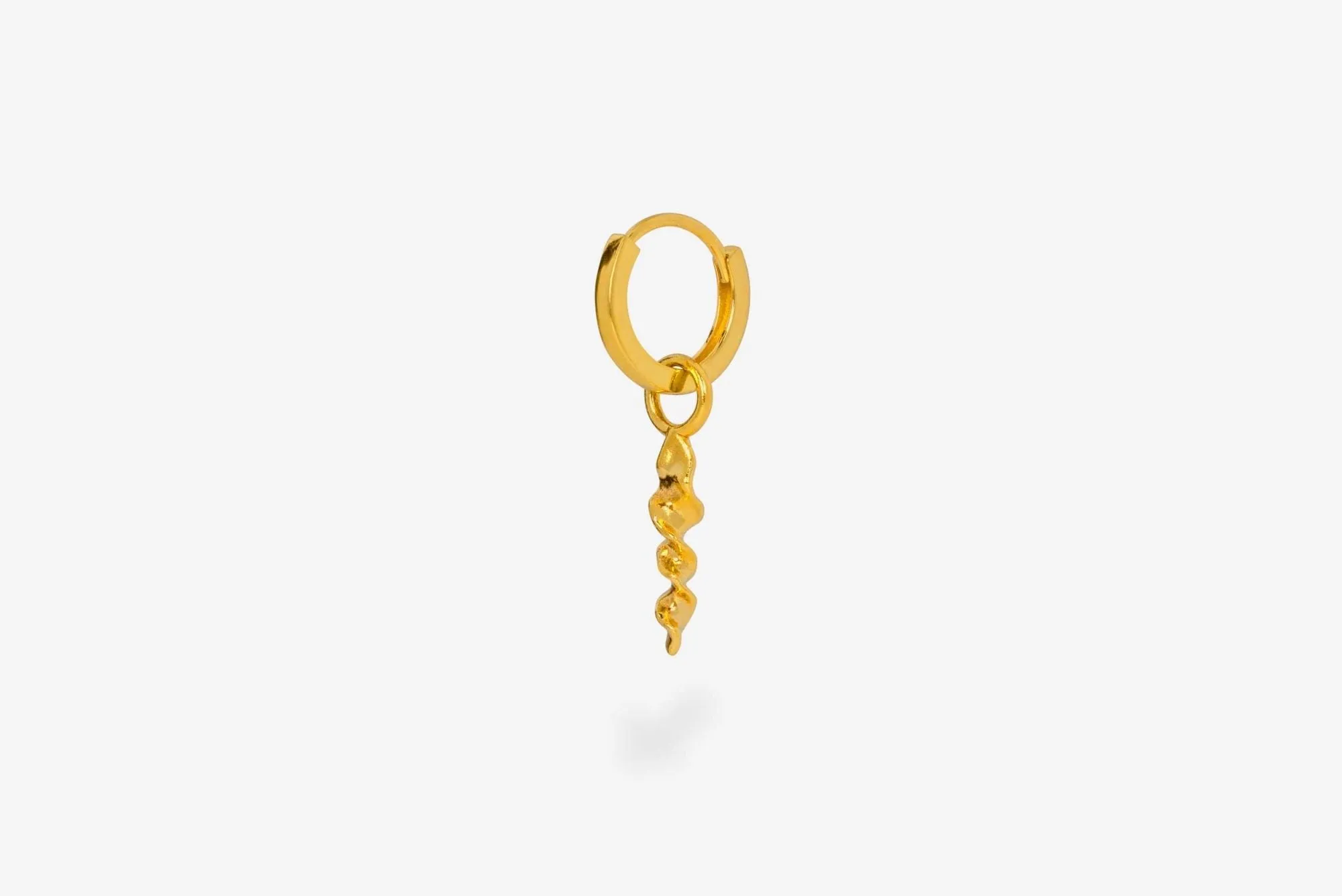 IX Conch Gold Plated Pendant
