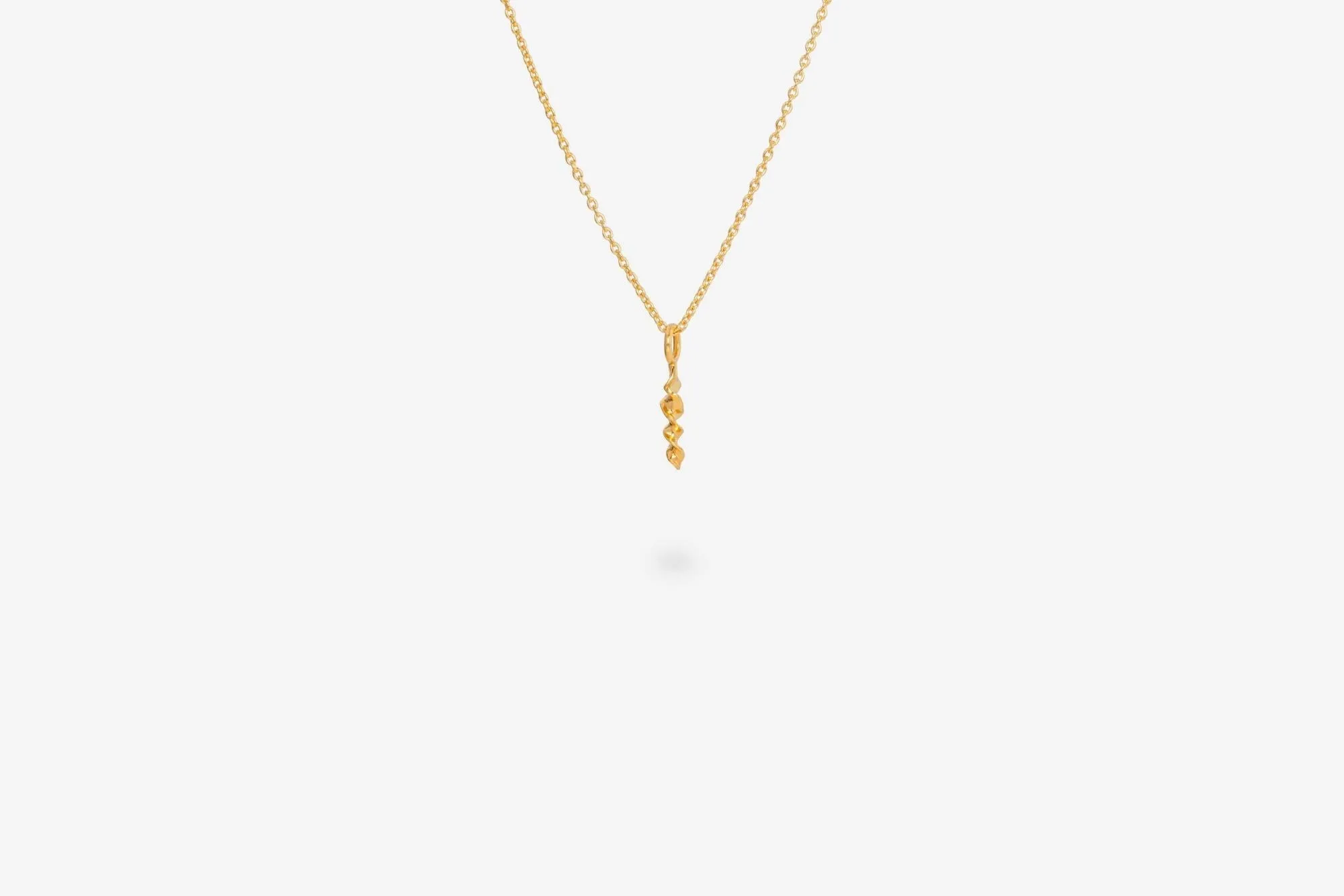 IX Conch Gold Plated Pendant
