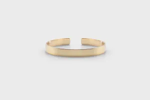 IX Cuff Gold Plated Bangle