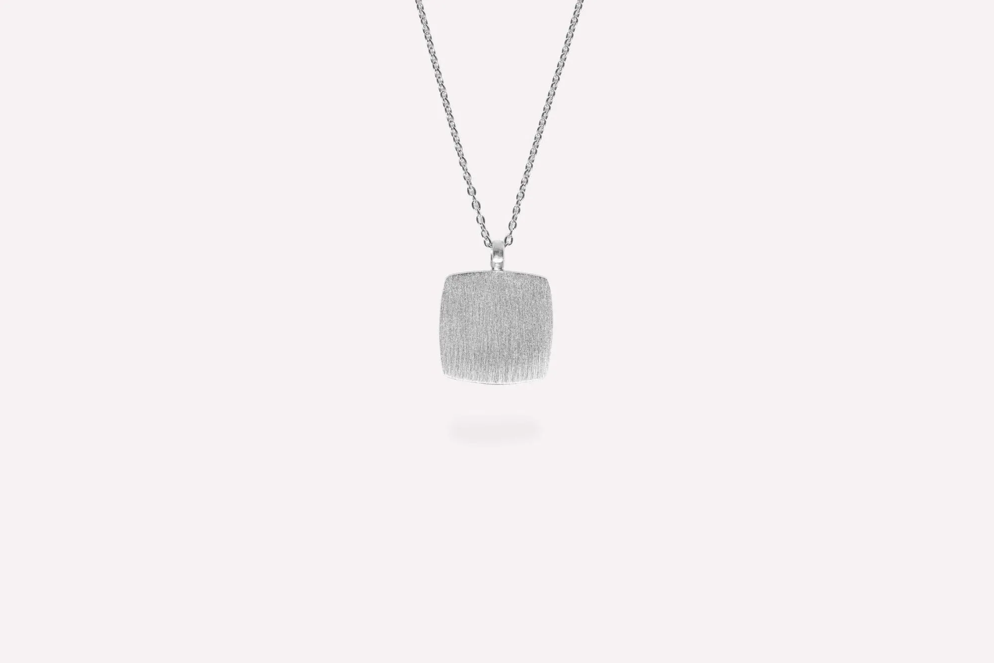 IX Cushion Silver Pendant