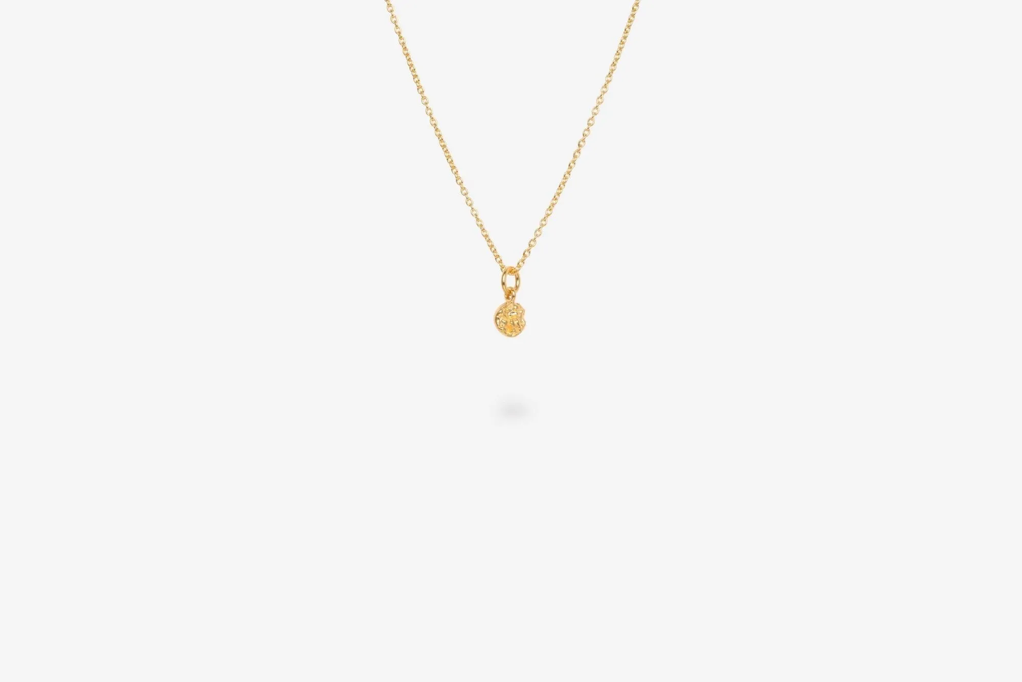 IX Earth Gold Plated Pendant