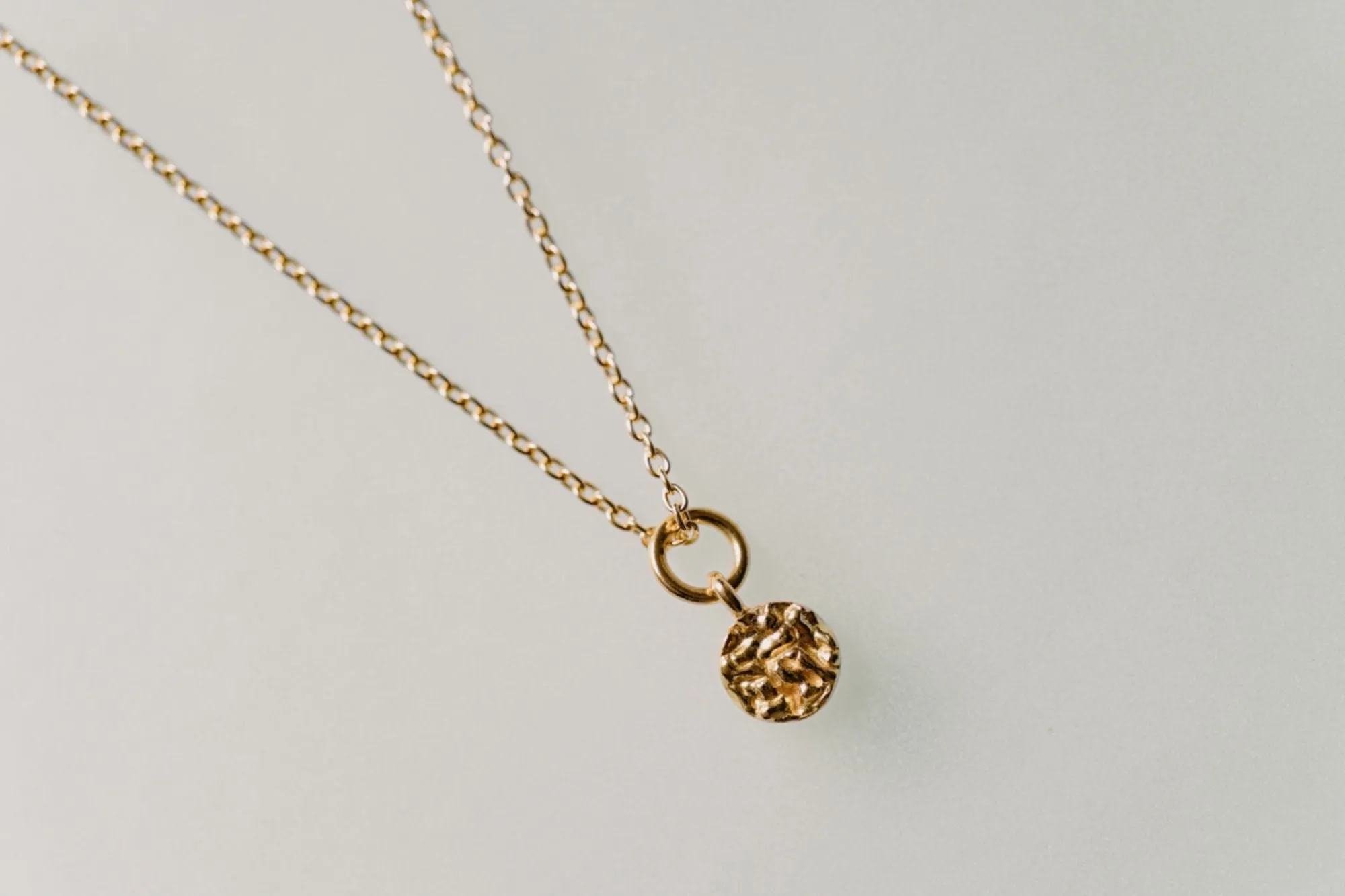 IX Earth Gold Plated Pendant