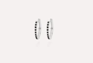 IX Eternity Black Hoops