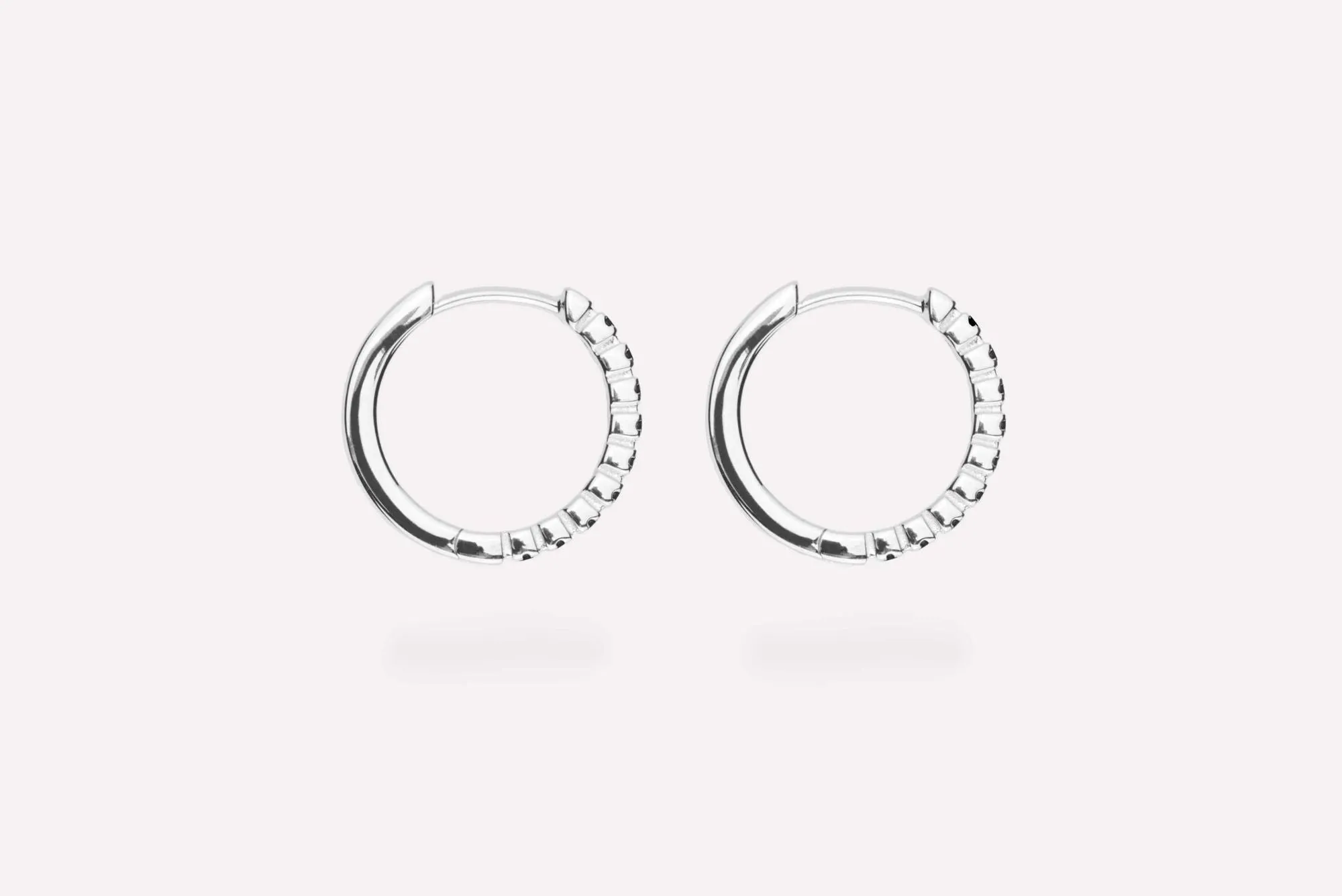 IX Eternity Black Hoops