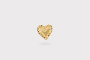 IX Heart Gold Plated Pendant
