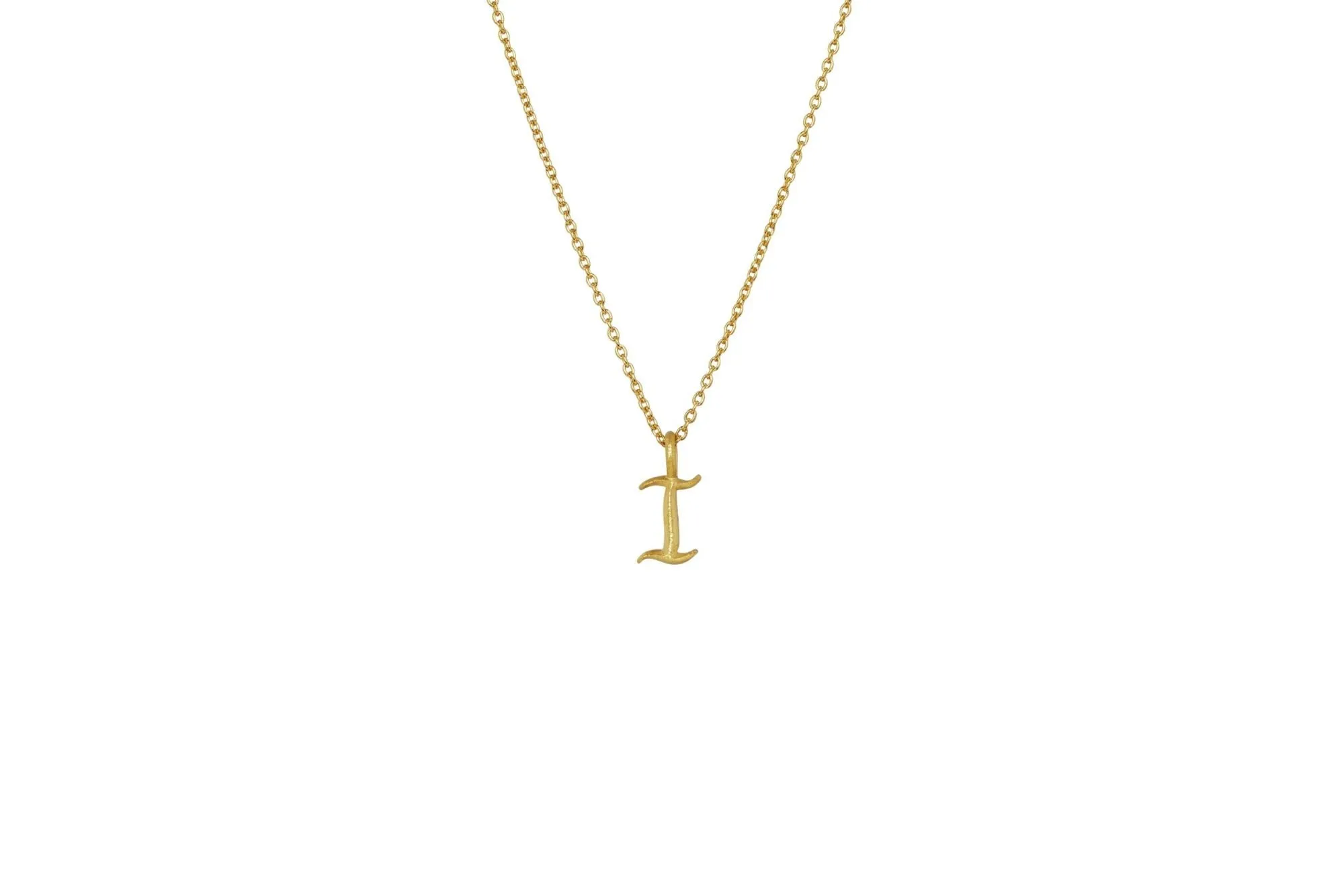 IX I Ice 22K Gold Plated Pendant