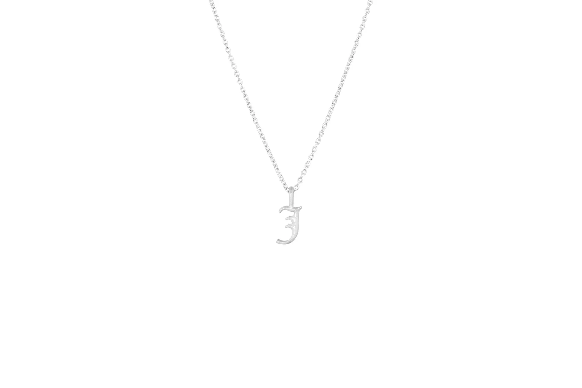 IX J Ice Silver Pendant