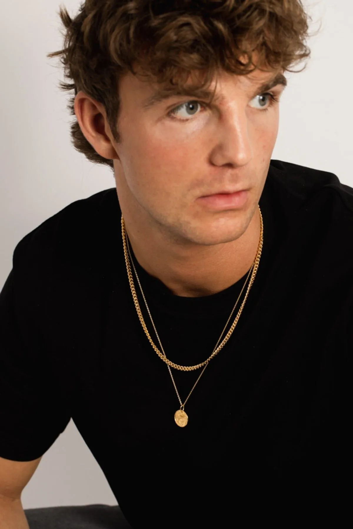 IX Leo 22K Gold Plated Necklace