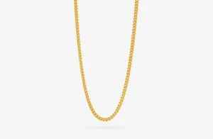 IX Leo 22K Gold Plated Necklace