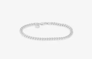 IX Leo Silver Bracelet