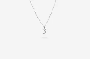 IX Lucky Number 3 Pendant