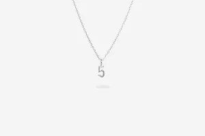 IX Lucky Number 5 Pendant